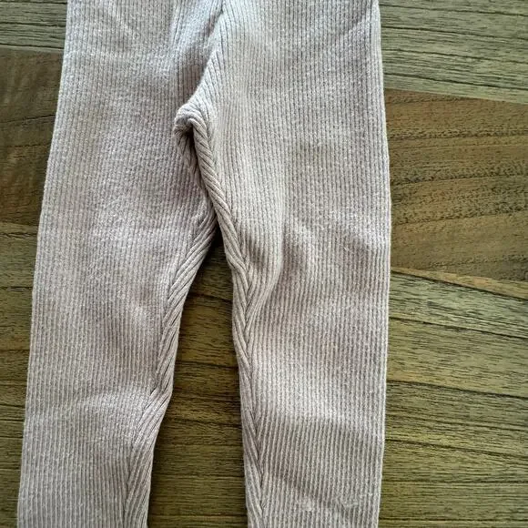 Zara toddler Girl Ribbed Leggings - Size 2 years - Picture 3 of 4